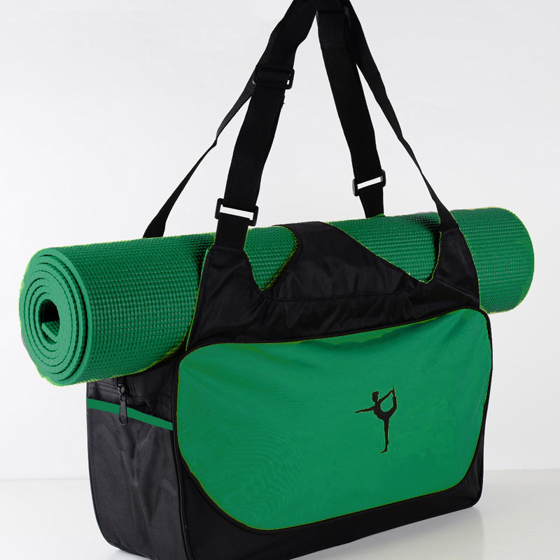 Premium Yoga Sports Bag – Large Capacity Gym & Travel Mat Carrier